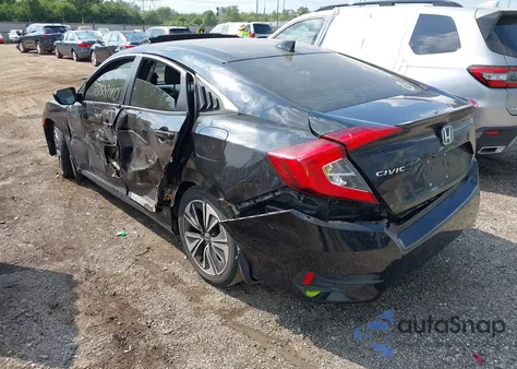 2016 Honda Civic Ex-T из США, поврежденный, VIN 19XFC1F32GE012760